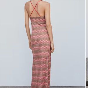 Geometric pattern dress